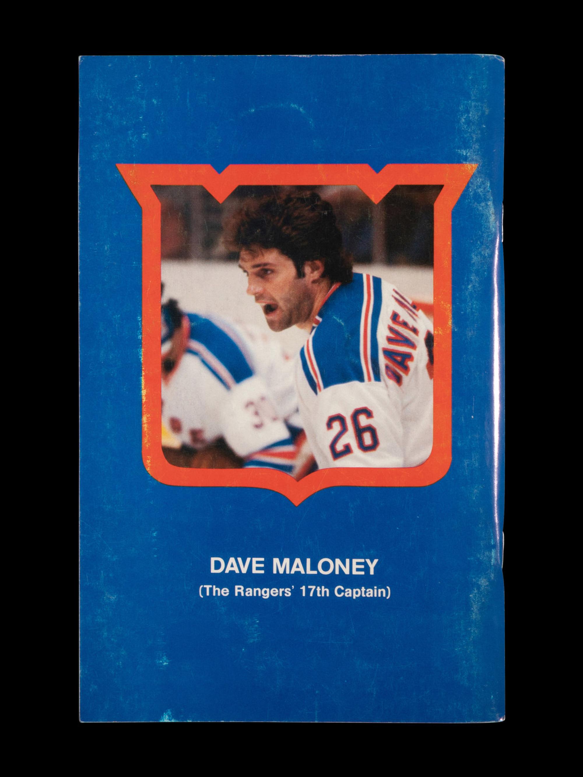 A Group of 16 1960s - 1980s New York Rangers Blue Book Media Guides,