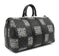 Louis Vuitton Limited Edition Keepall Bandoulière 45 in Damier Graphite, Rope, Christopher Nemeth, Fall Winter 2015-2016