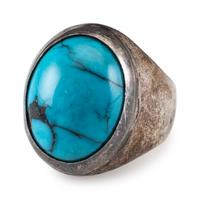 Navajo Silver and Turquoise Ring
