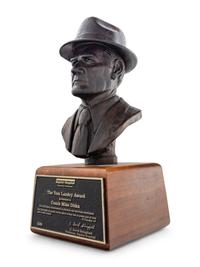 A 1989 Baptist Hospital of Nashville Tom Landry Award Present to Mike Ditka Formerly Displayed at Mike Ditka's Restaurant