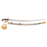 Published Tomes, Son & Melvain Field Grade Cavalry Officers' Sword Presented to Lt. Col. S.M. Fuller - 4th Maine Infantry