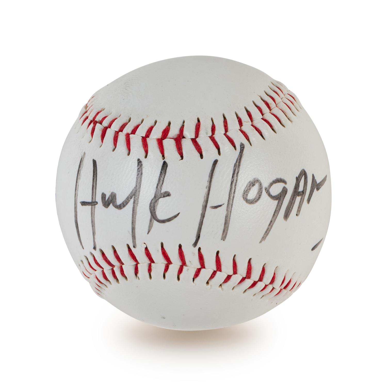 A Group of Ric Flair and Hulk Hogan WWE Wrestling Signed Autograph Baseballs (BAS Beckett Authentication Services Certified),