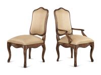 A Set of Eight Kreiss Dining Chairs