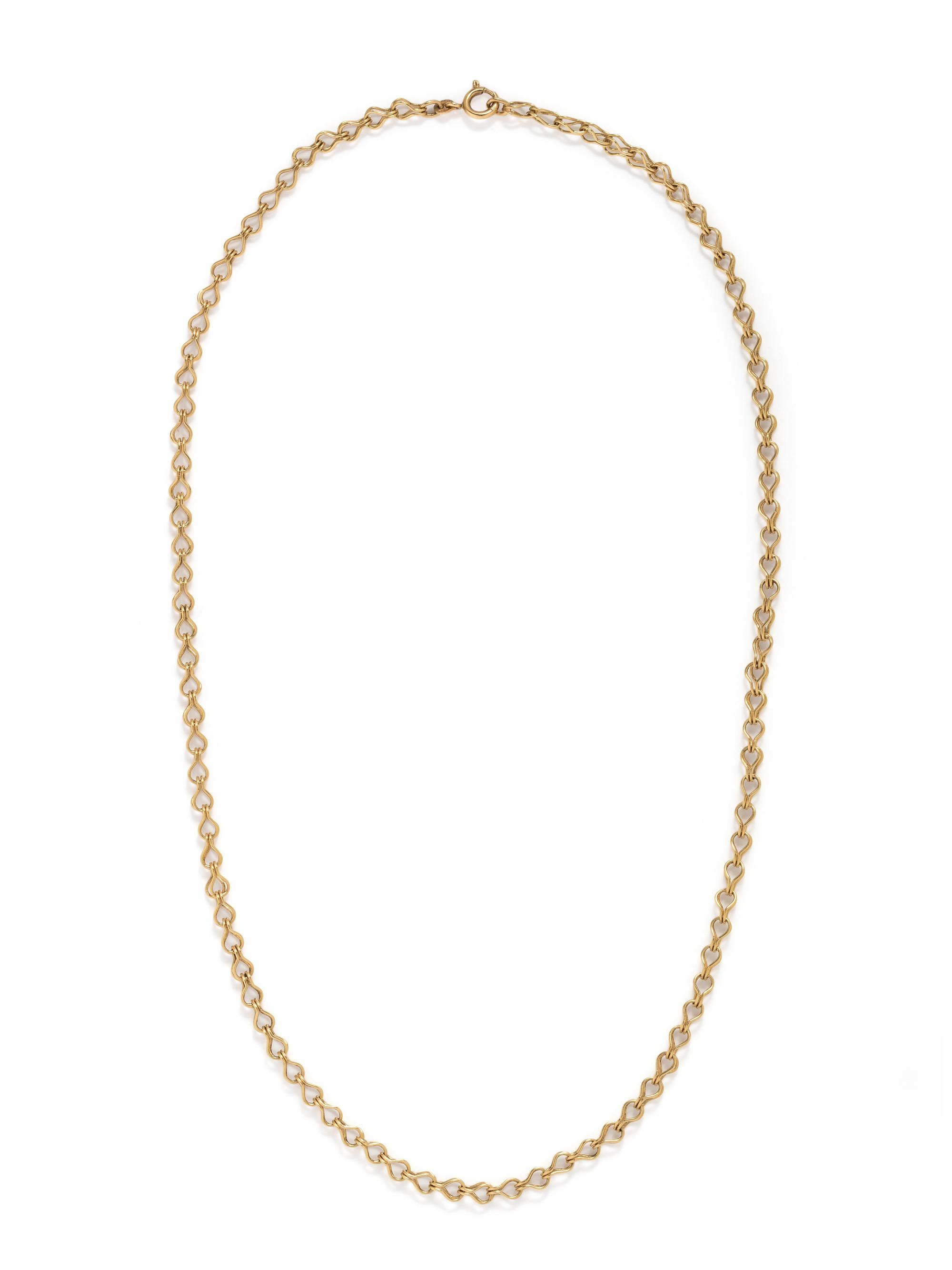 YELLOW GOLD NECKLACE
