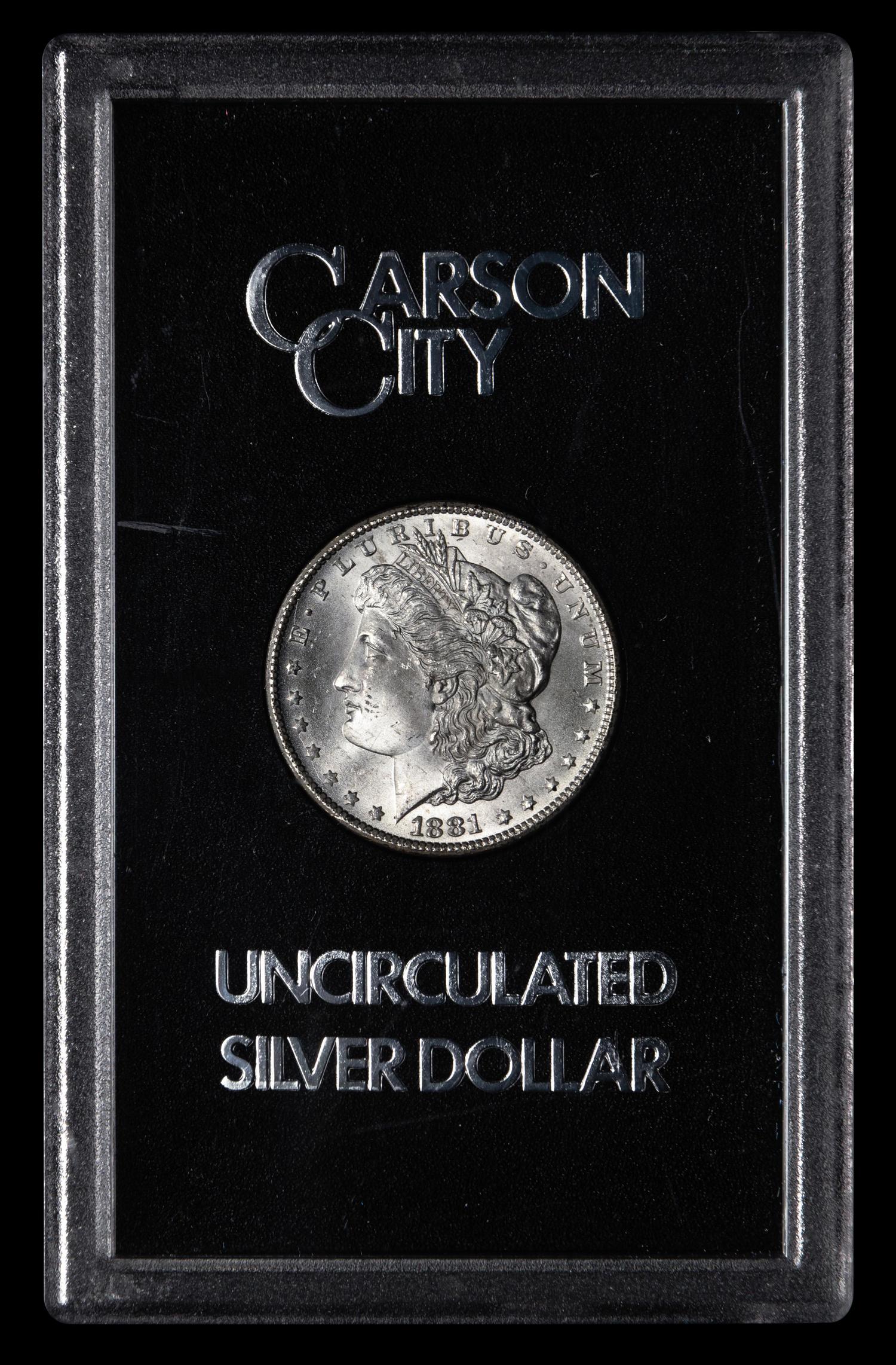 An 1881-CC GSA: Morgan $1 Coin
