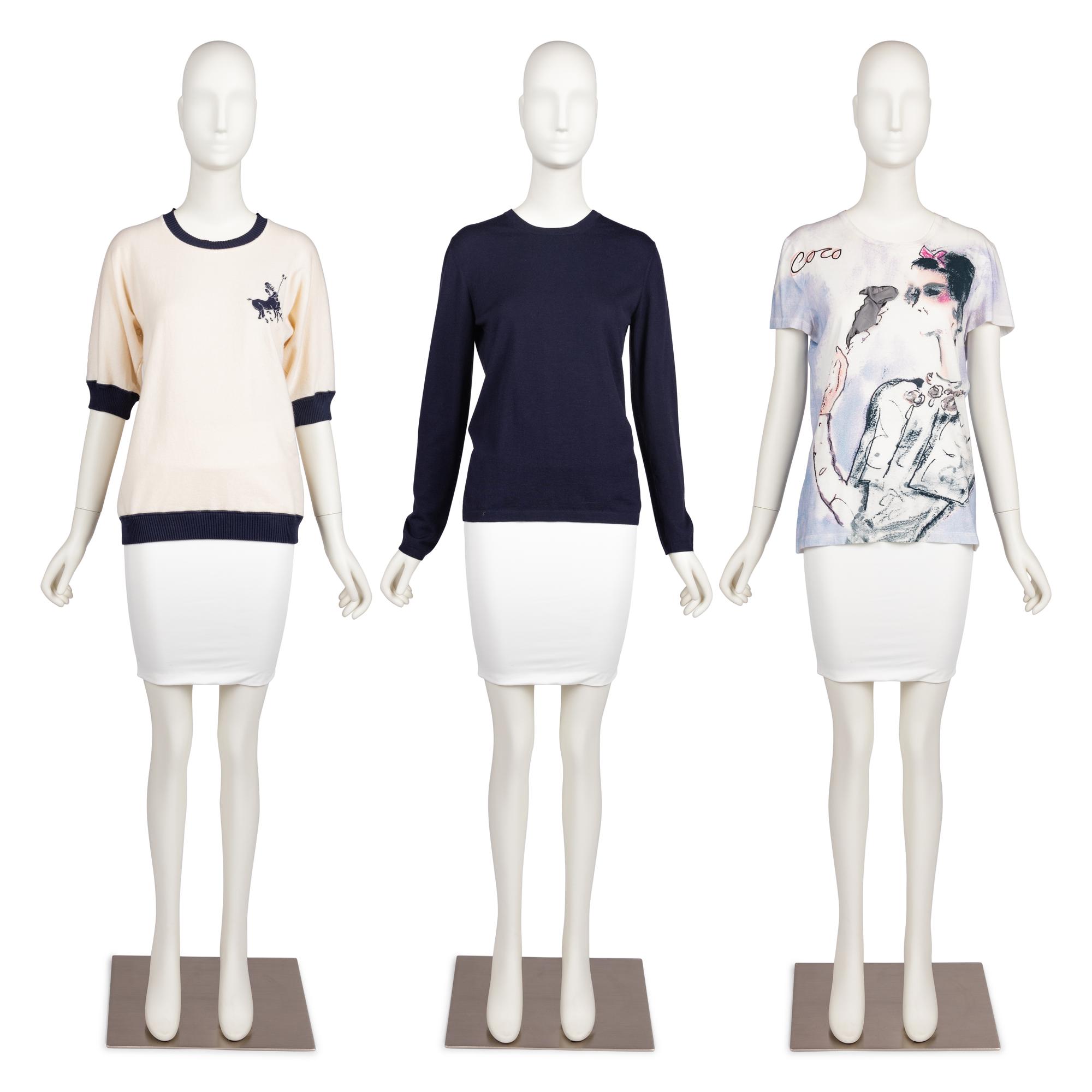 Three Chanel Knit Tops, 2000s