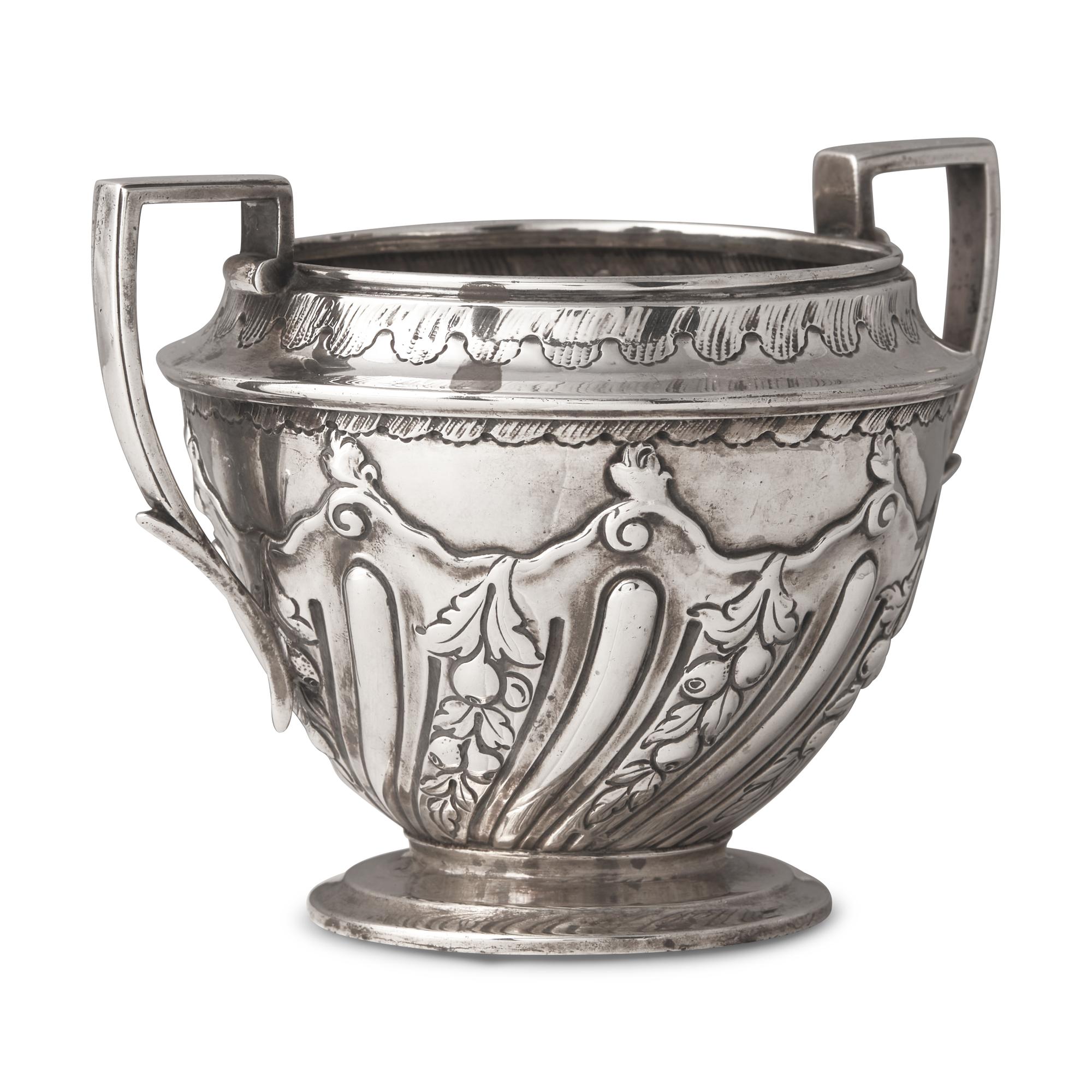 A Victorian Silver Sugar Bowl