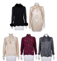 Six Designer Tops, 1980-90s