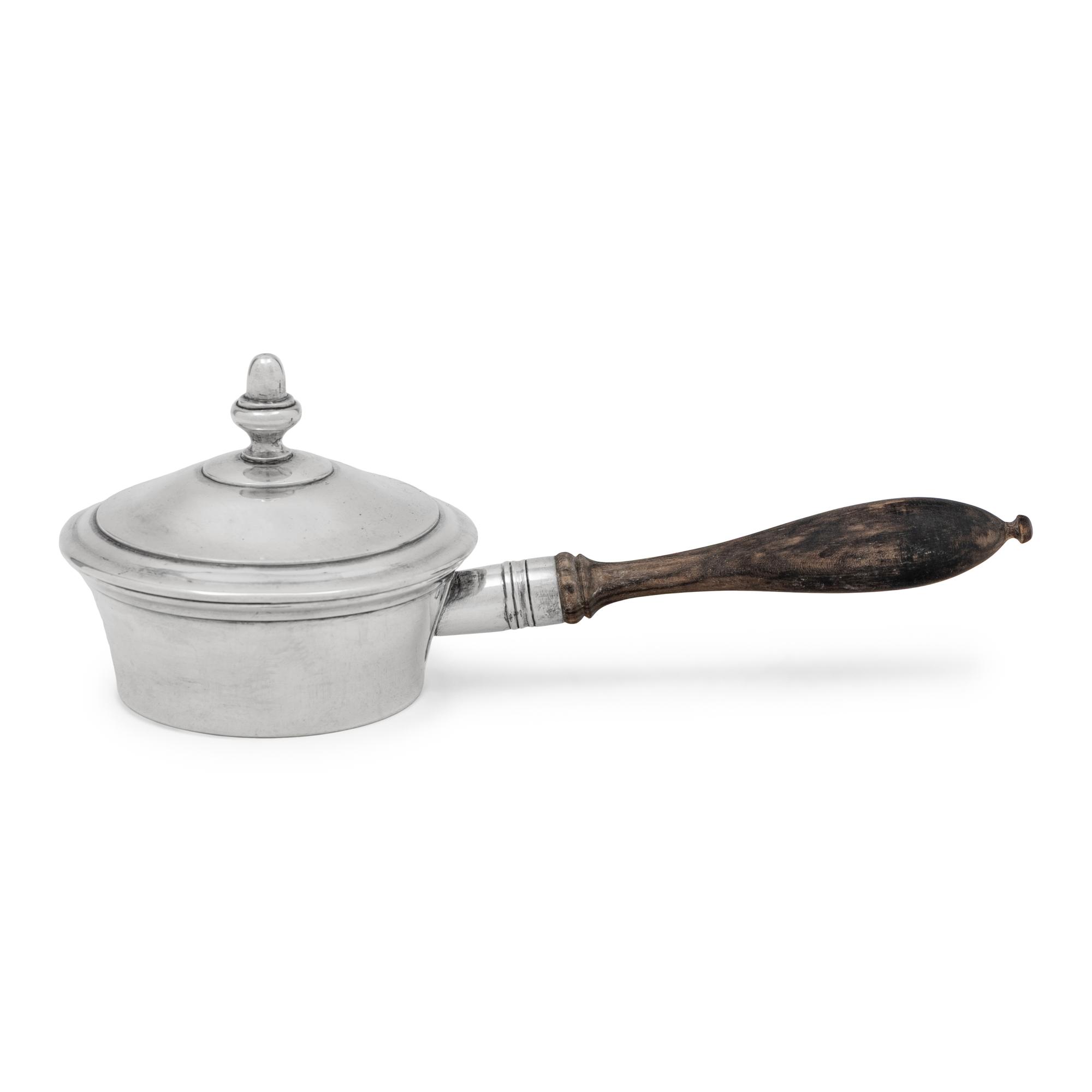 An Austrian Silver Covered Sauce Warmer