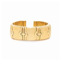 YELLOW GOLD CUFF BRACELET
