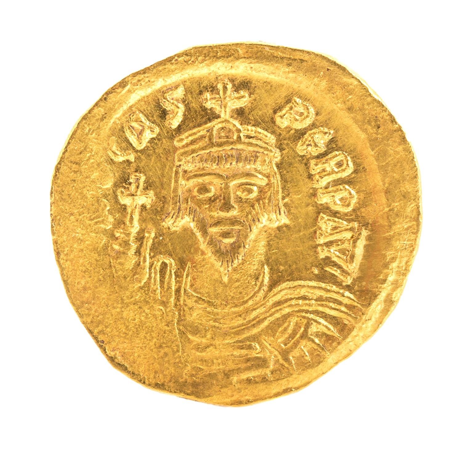 Byzantium (circa 600 CE), Gold Solidus — Gold Solidus