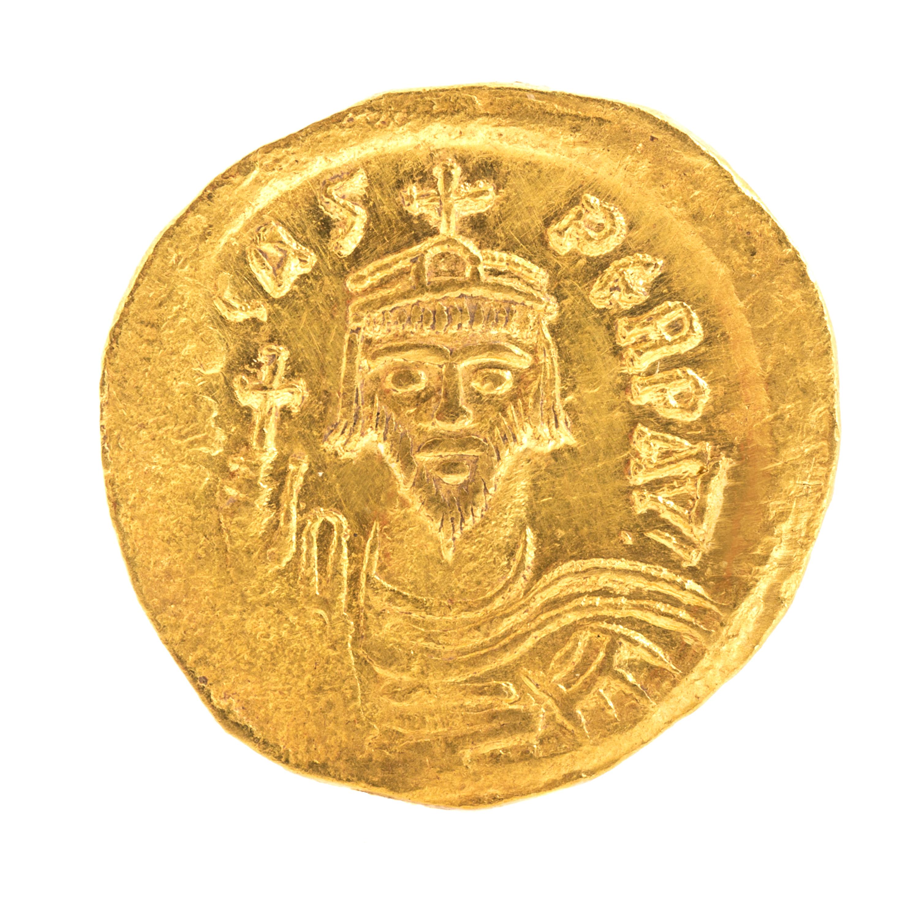 Byzantium (circa 600 CE), Gold Solidus — Gold Solidus