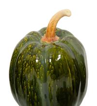 A Collection of Fifteen Miscellaneous Glazed Ceramic Fruits and Vegetables
