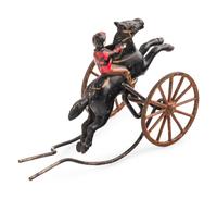 Two Cast Iron Pull Toys