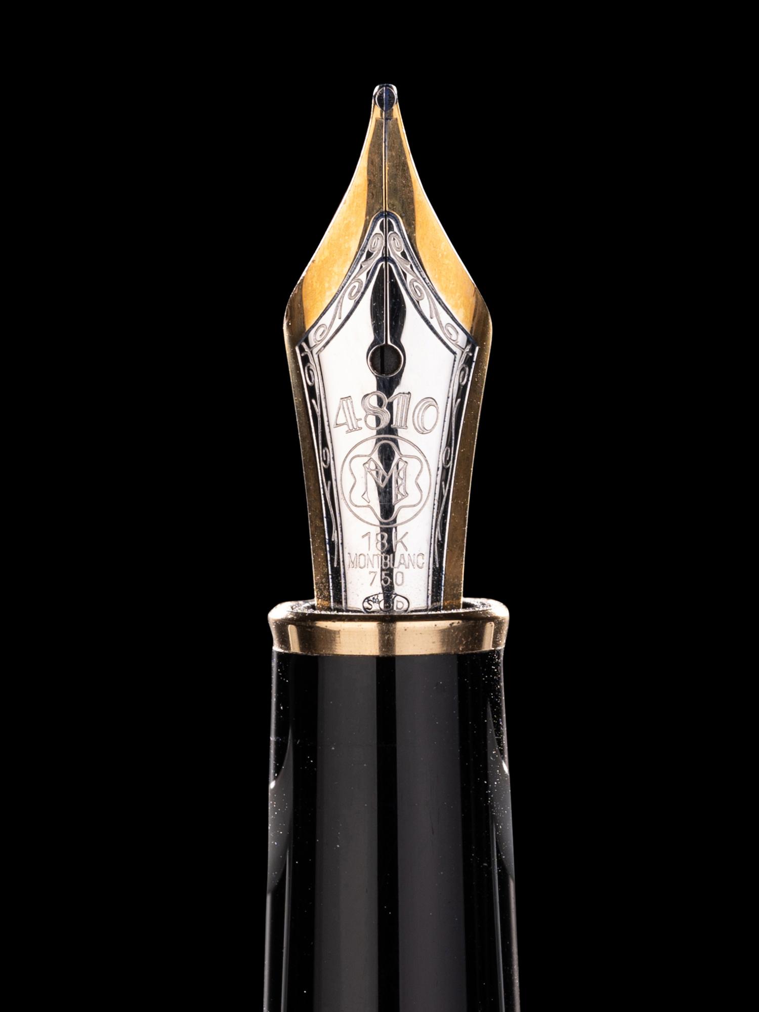 Montblanc: Meisterstuck-Doue Silver Mounted Fountain Pen