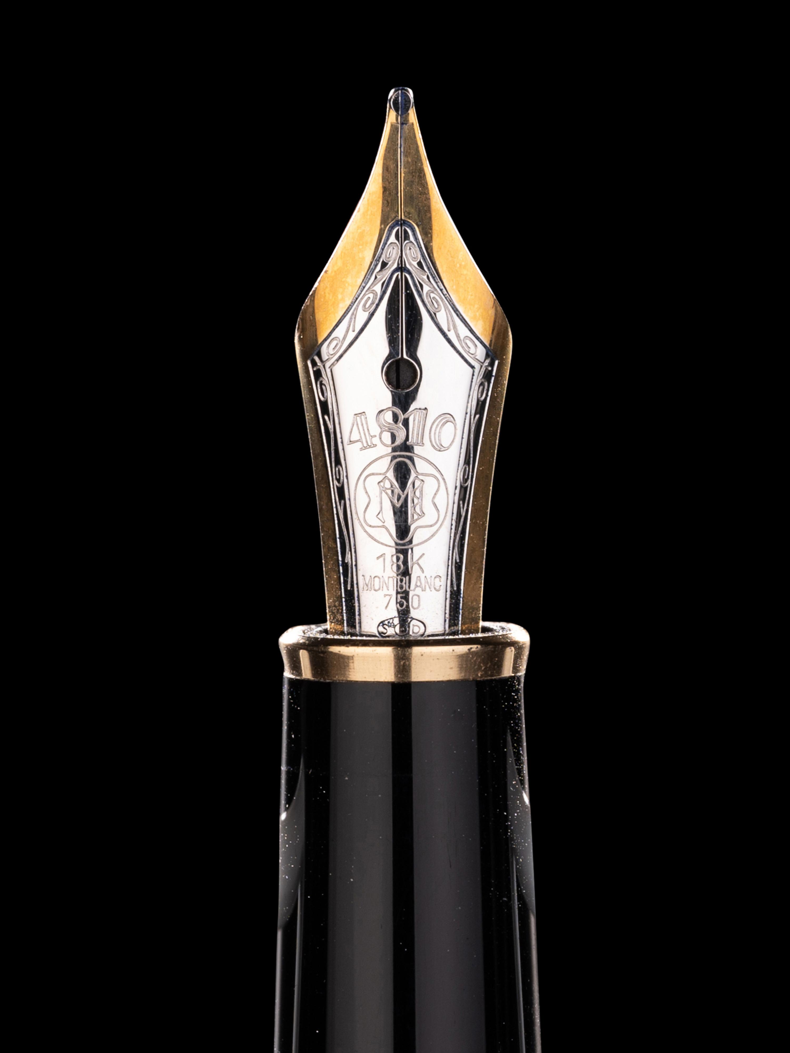 Montblanc: Meisterstuck-Doue Silver Mounted Fountain Pen