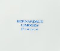 A Bernardaud Limoges Porcelain Dinner Service