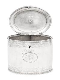 A George III Silver Tea Caddy