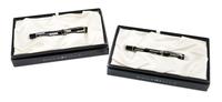 A Pair of Parker Duofold Mosaic Special Edition Fountain Pens