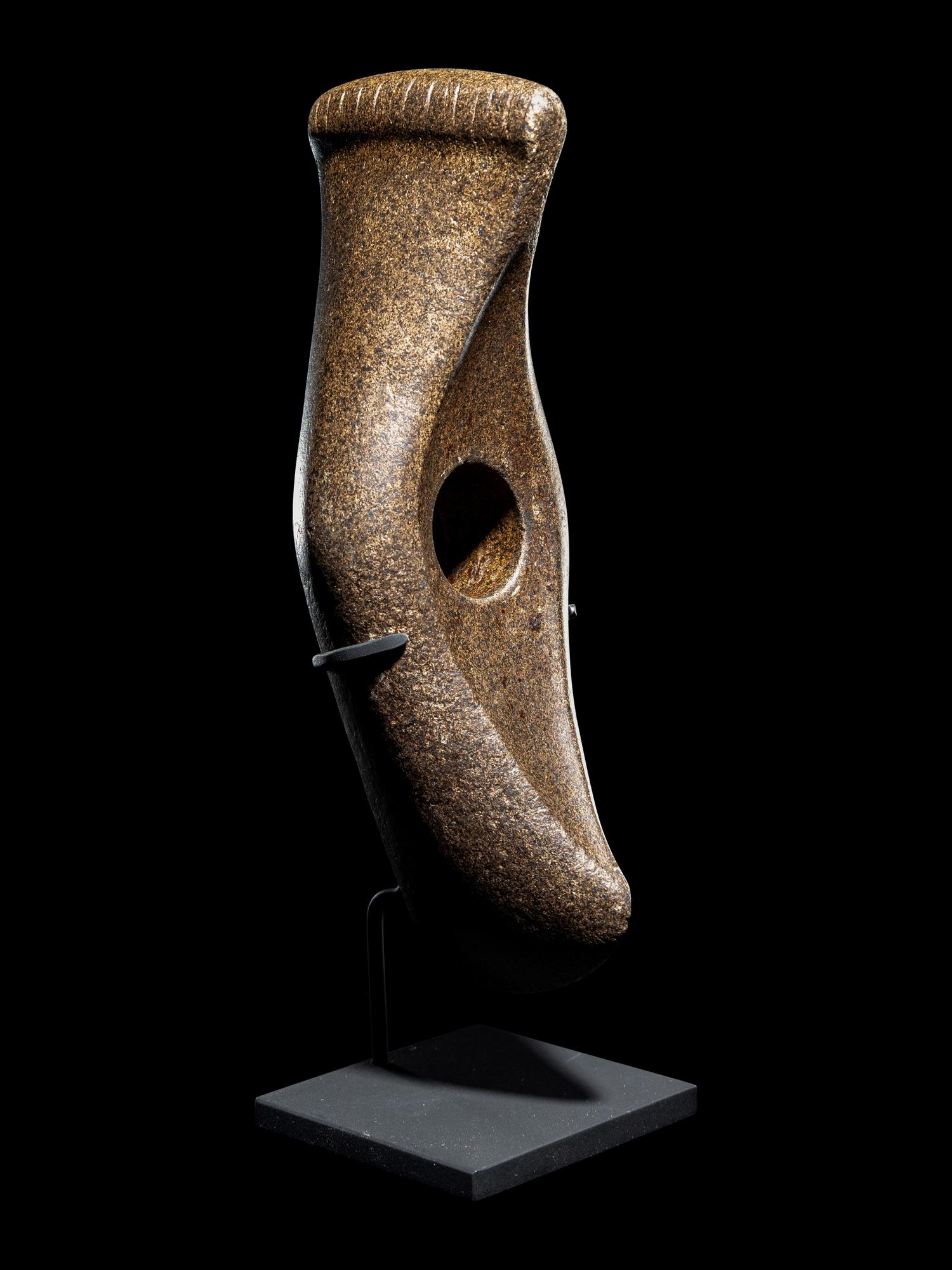 A Neolithic Basalt Battle Axe