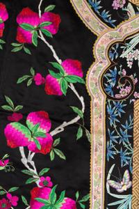Two Silk Embroidered Lady's Vests