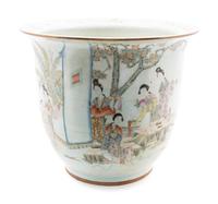 A Chinese Qianjiang Porcelain Cachepot