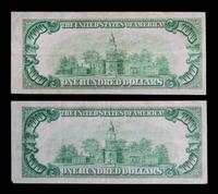 Two United States 1929 $100 Federal Reserve Bank Notes