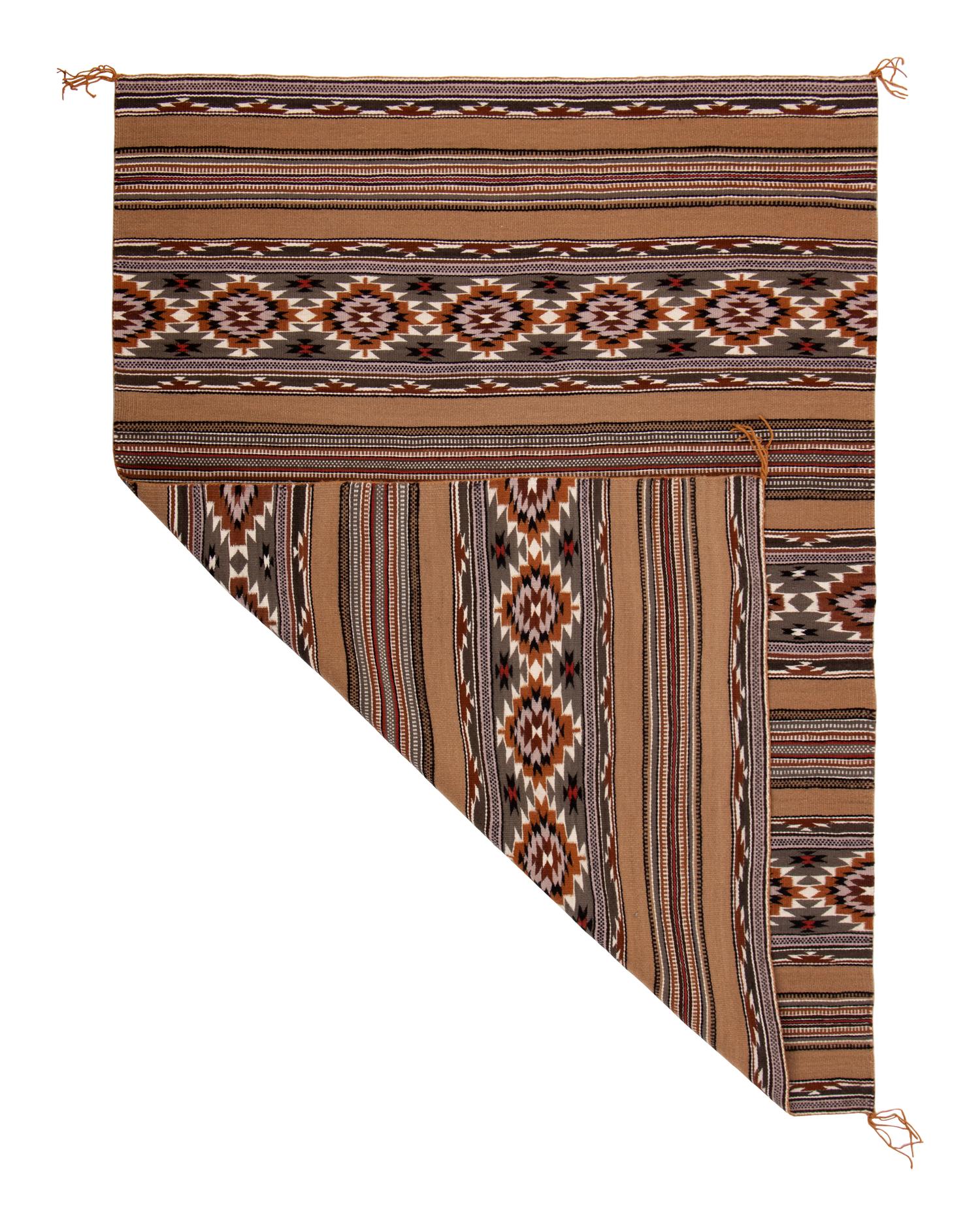 Navajo Wide Ruins Pattern Weaving / Rug