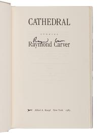 CARVER, Raymond (1938-1988). A group of 4 FIRST EDITIONS, SOME SIGNED, comprising: