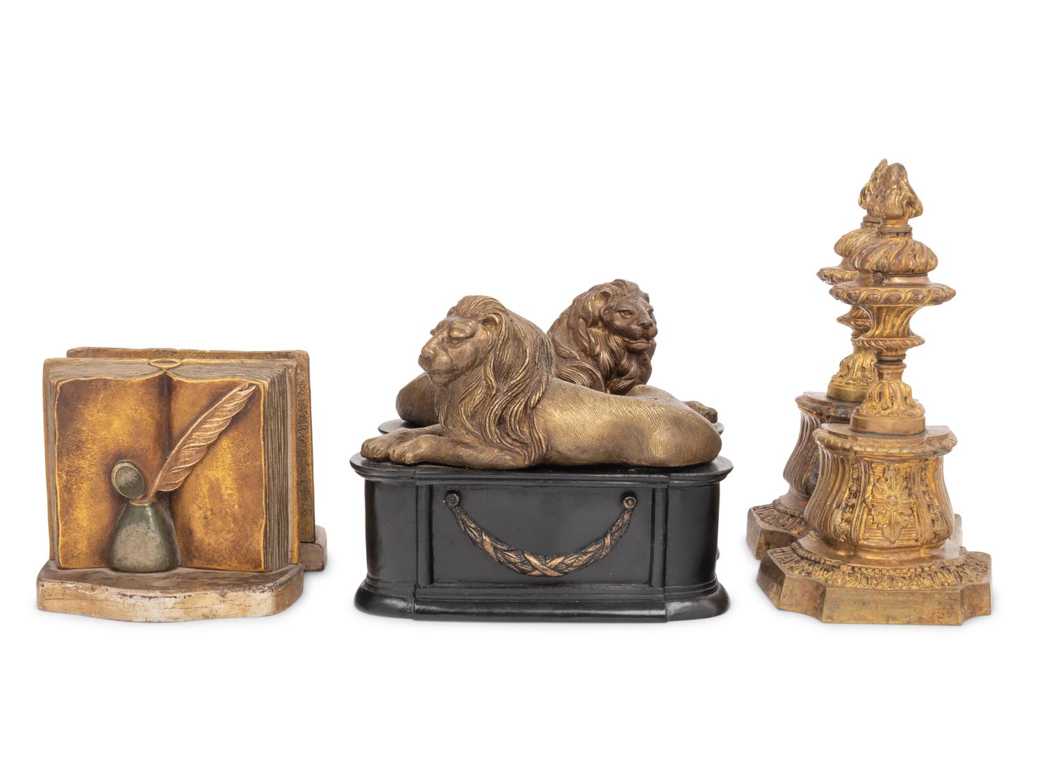 Three Pairs of Bookends