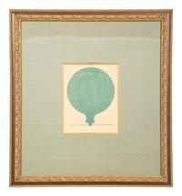 A Suite of Eight Gilt Framed Prints of Ancient Mirrors
