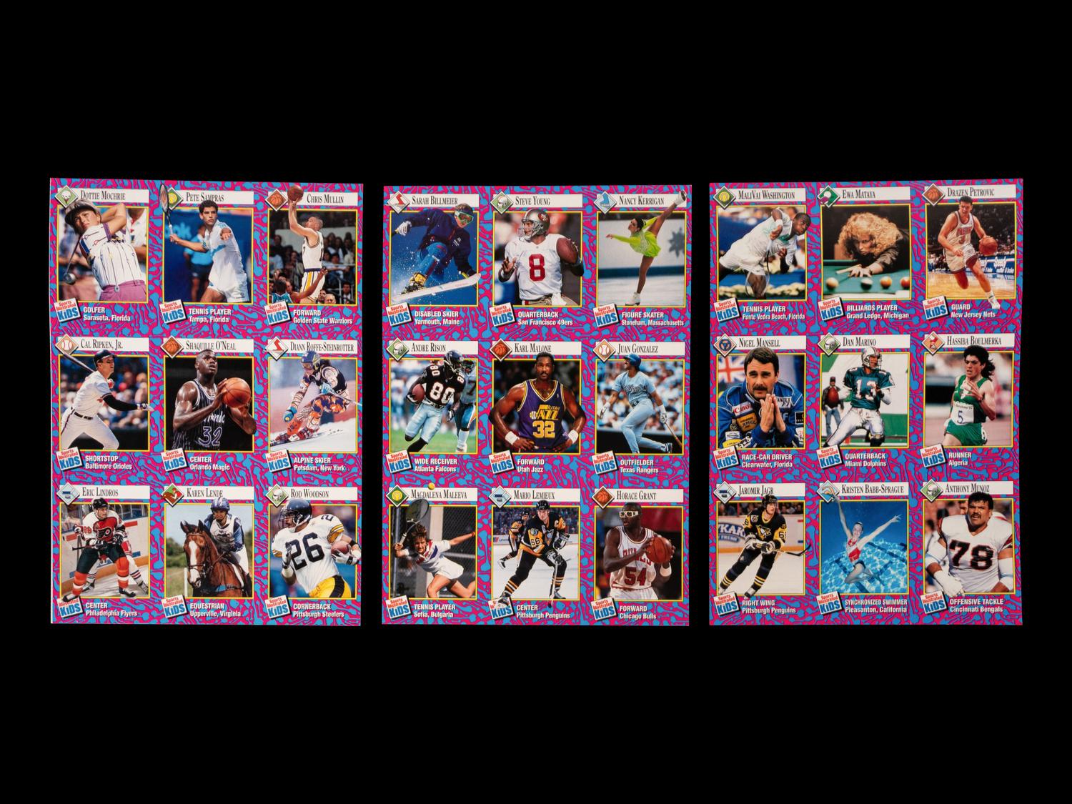 A Large Group of Over 275 Assorted 1990s Sports Illustrated For Kids Trading Cards,