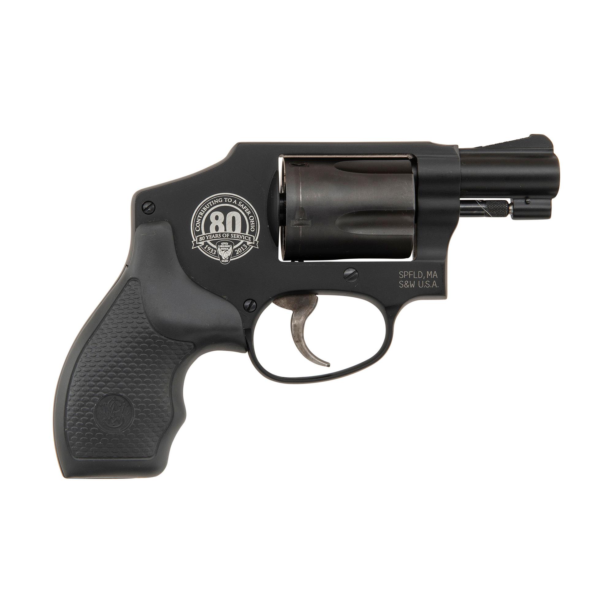 *Smith & Wesson Model 442-1 Ohio State Highway Patrol 80 Year Anniversary Commemorative in Box with Accessories