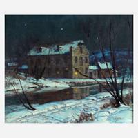 George William Sotter (American, 1879–1953) Bucks County Moonlight