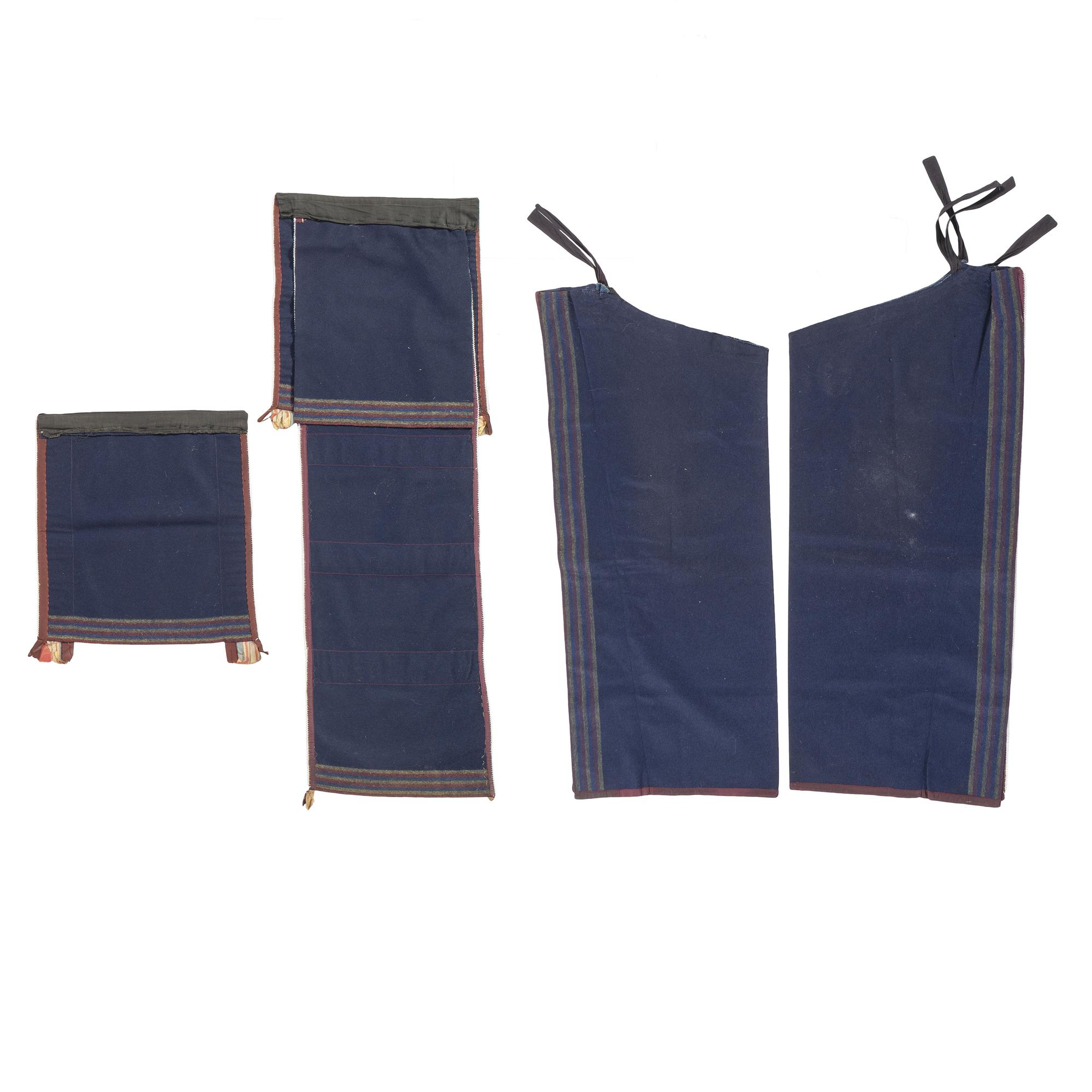 Osage Ribbonwork Leggings and Breechcloth