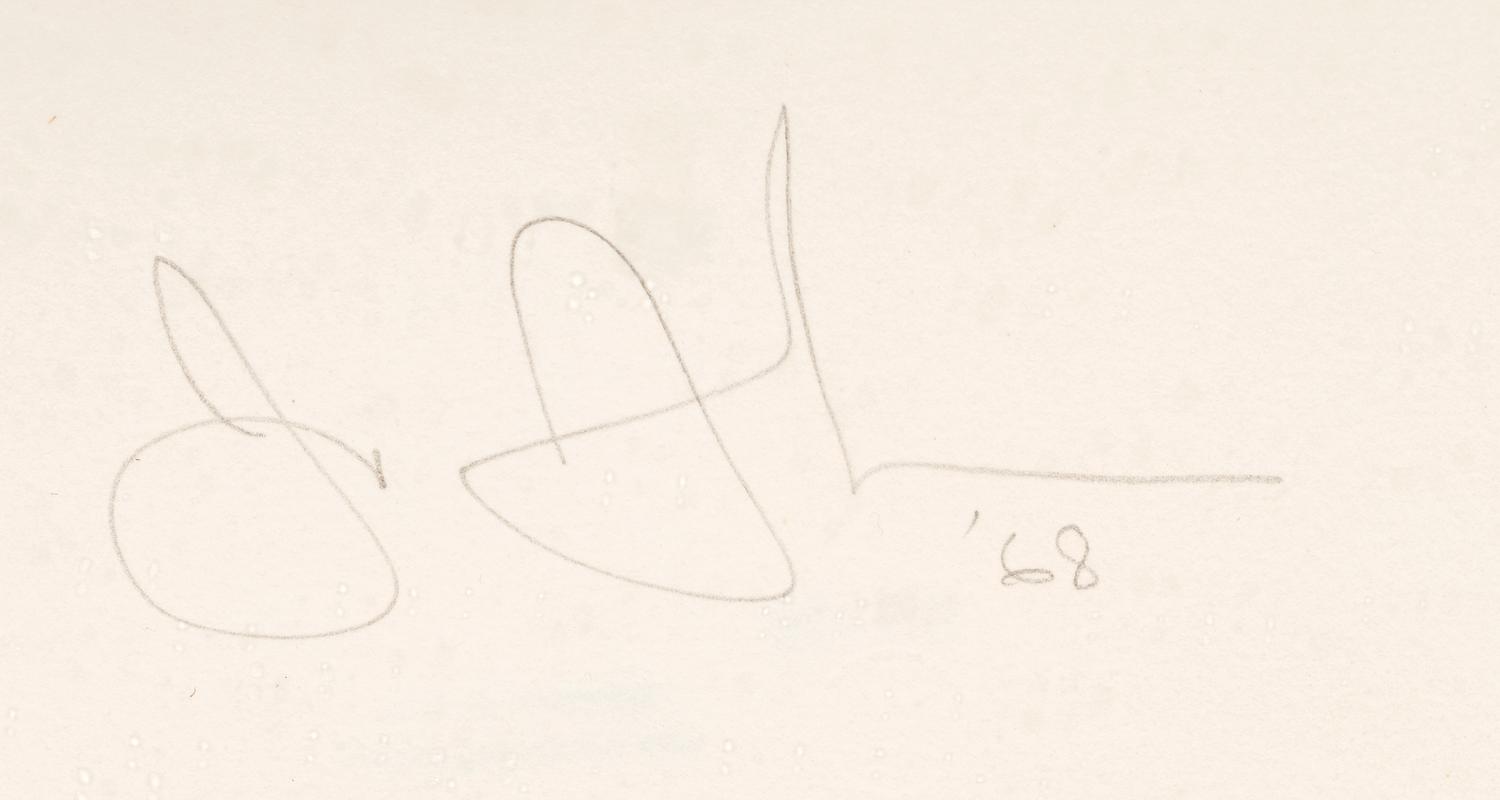 Figure 2 (from the Black Numeral Series ), 1968
