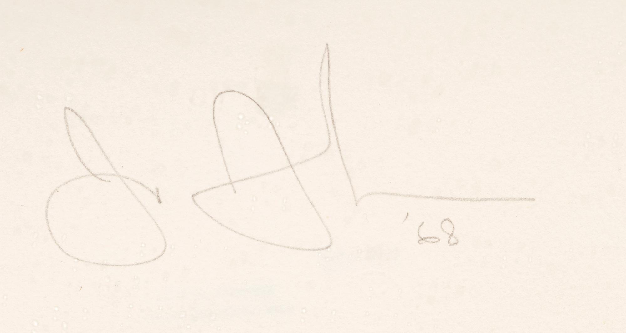 Figure 2 (from the Black Numeral Series ), 1968