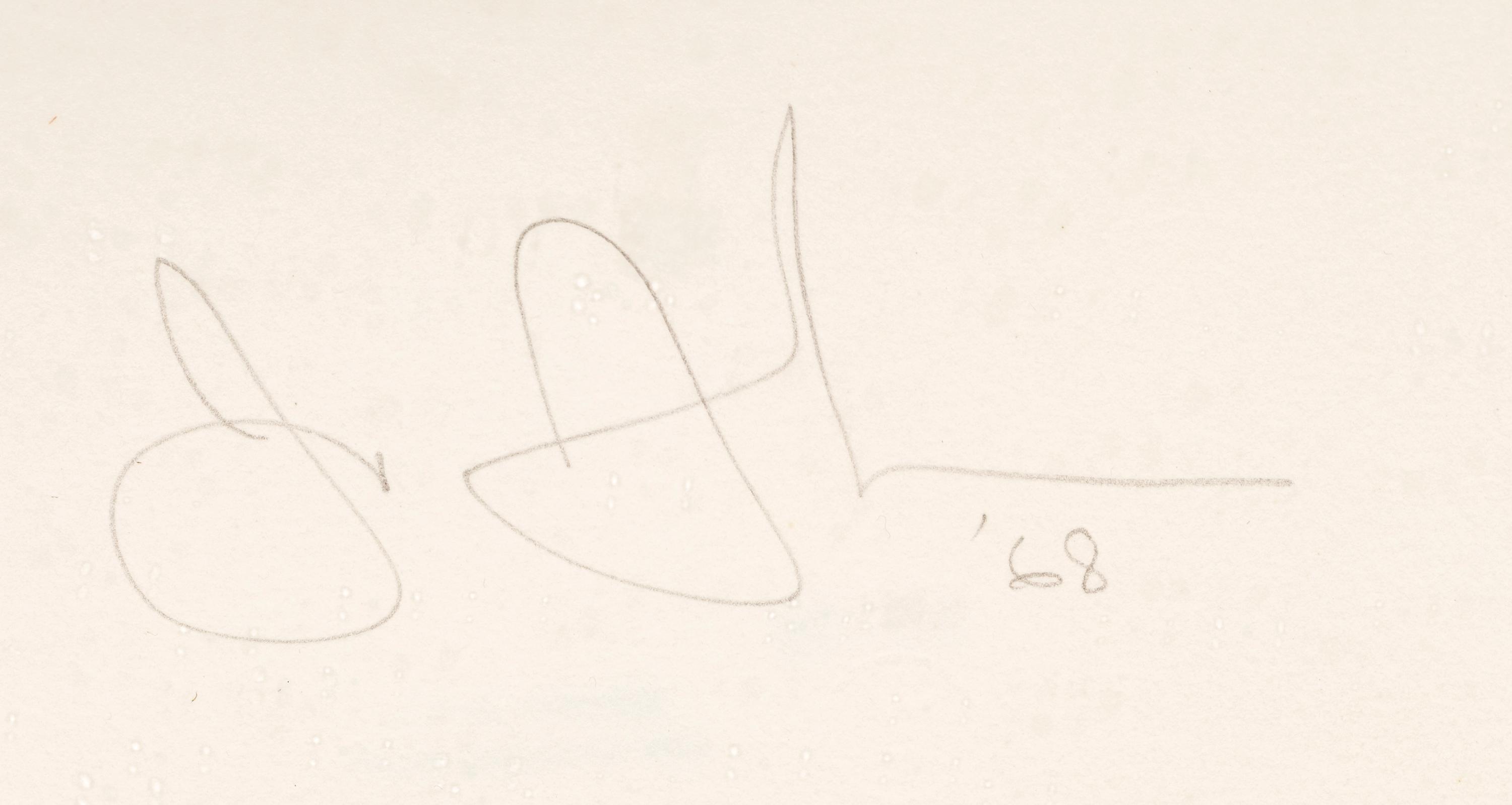 Figure 2 (from the Black Numeral Series ), 1968