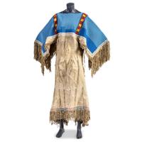 Shoshone Beaded Hide Dress
