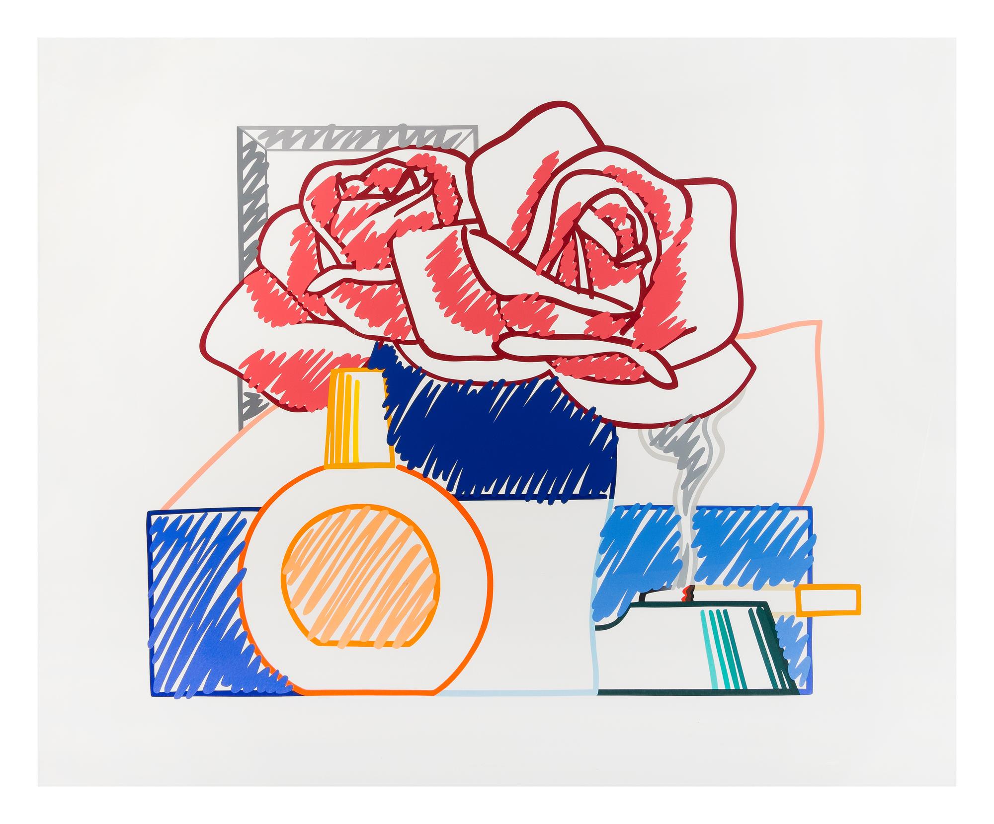 Tom Wesselmann, (American, 1931-2004), Scribble Version of Still Life No. 58, 1991