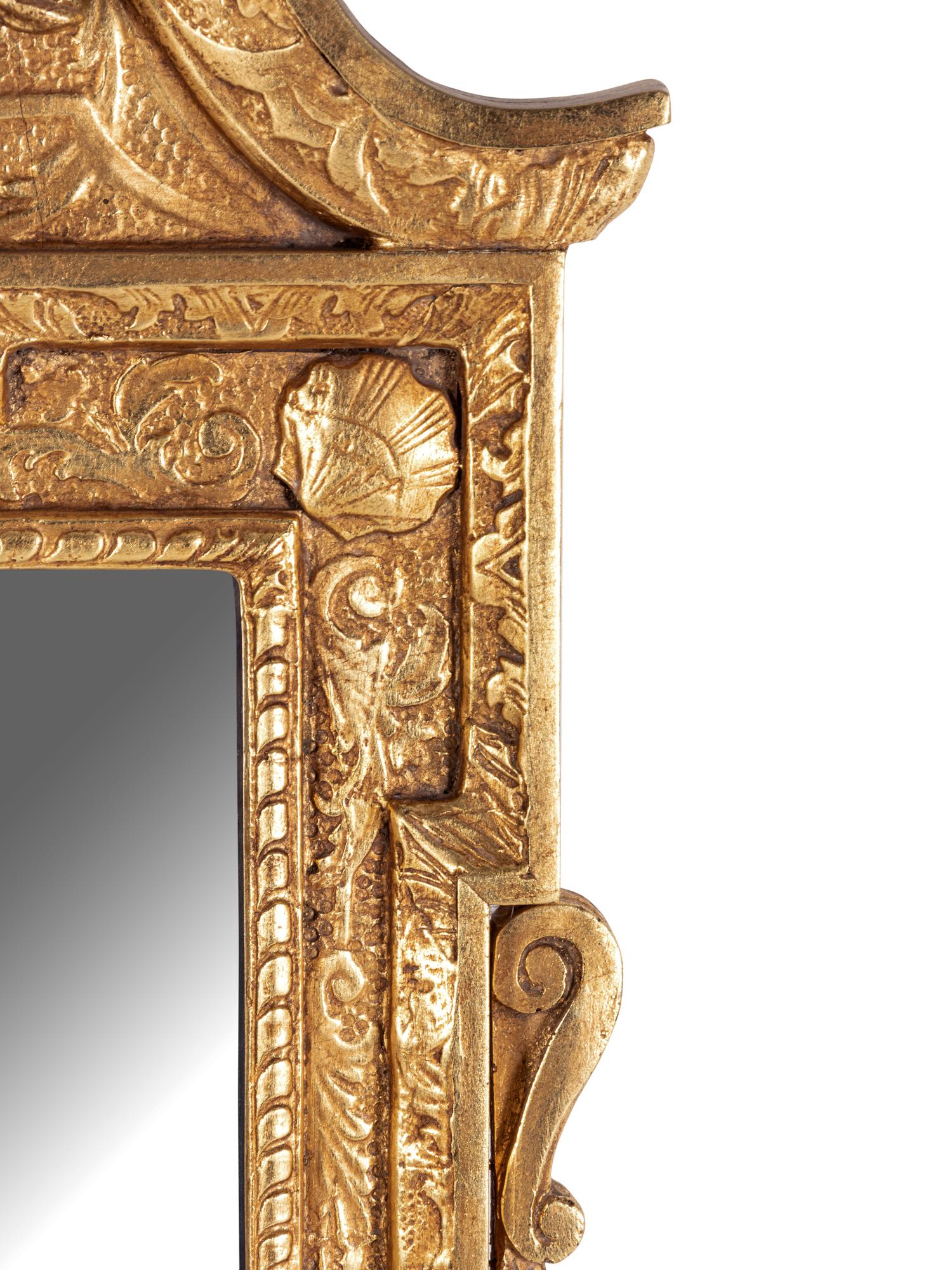 A George II Style Giltwood Mirror