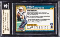 A 2000 Bowman Chrome Tom Brady Rookie Football Card No. 236 (BGS 9.5 GEM MINT w Three 9.5s)