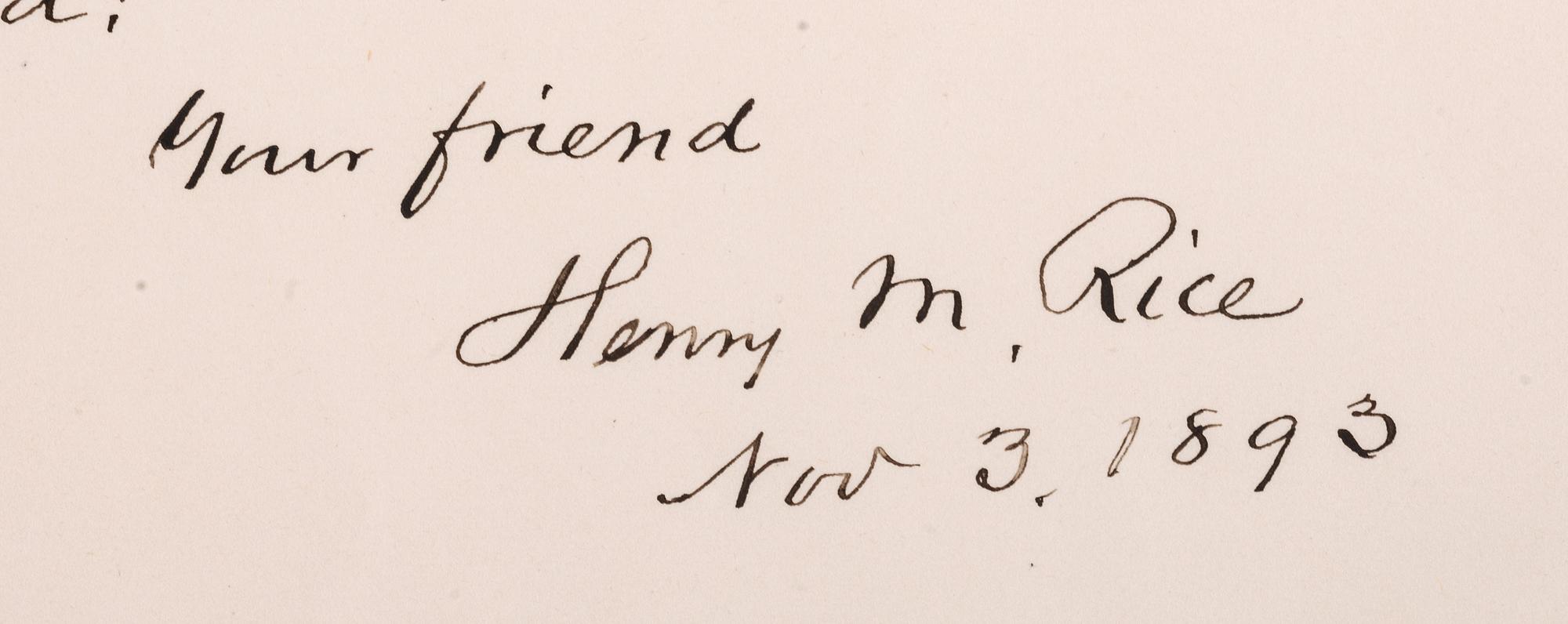[AUTOGRAPHS]. Signatures of 19th-century American military and political figures.