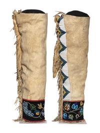 Great Lakes Beaded Hide Leggings
