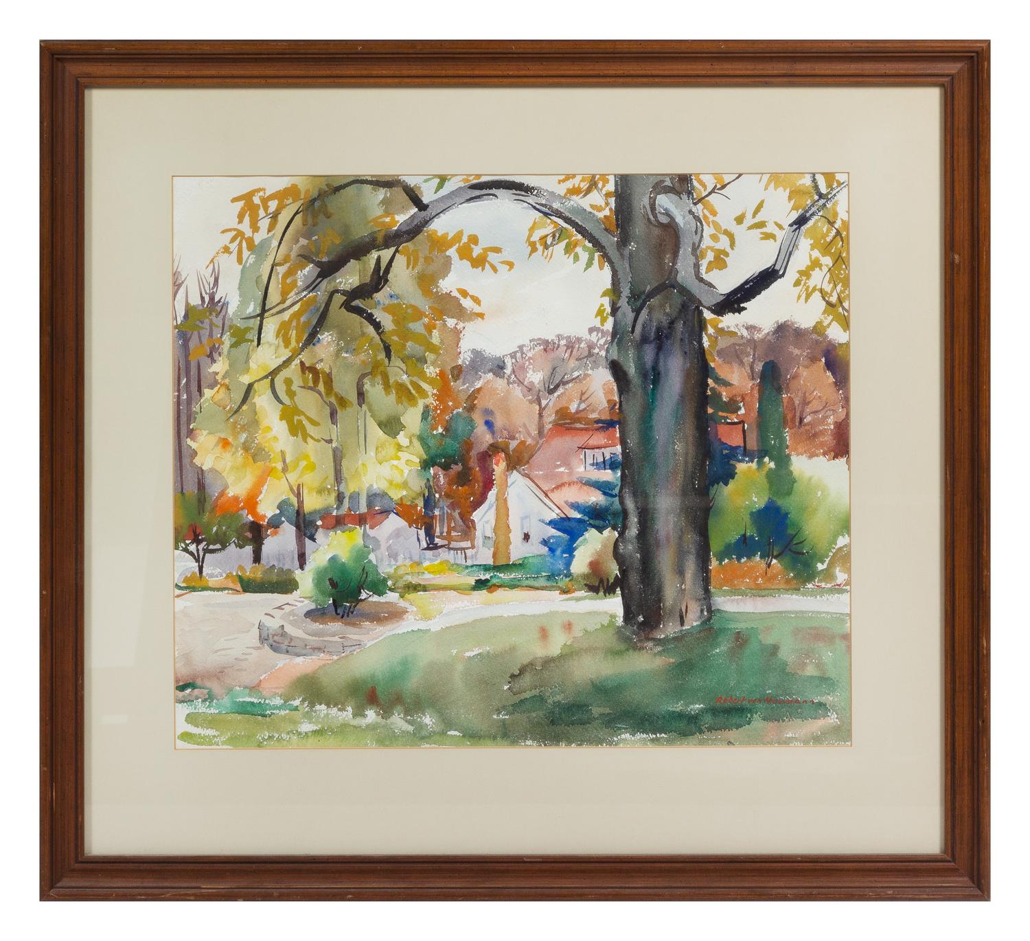 Robert Von Neumann (American, 1888-1976) Early Autumn…