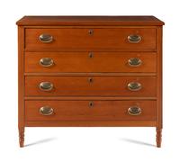 A Federal Cherrywood Chest of Drawers