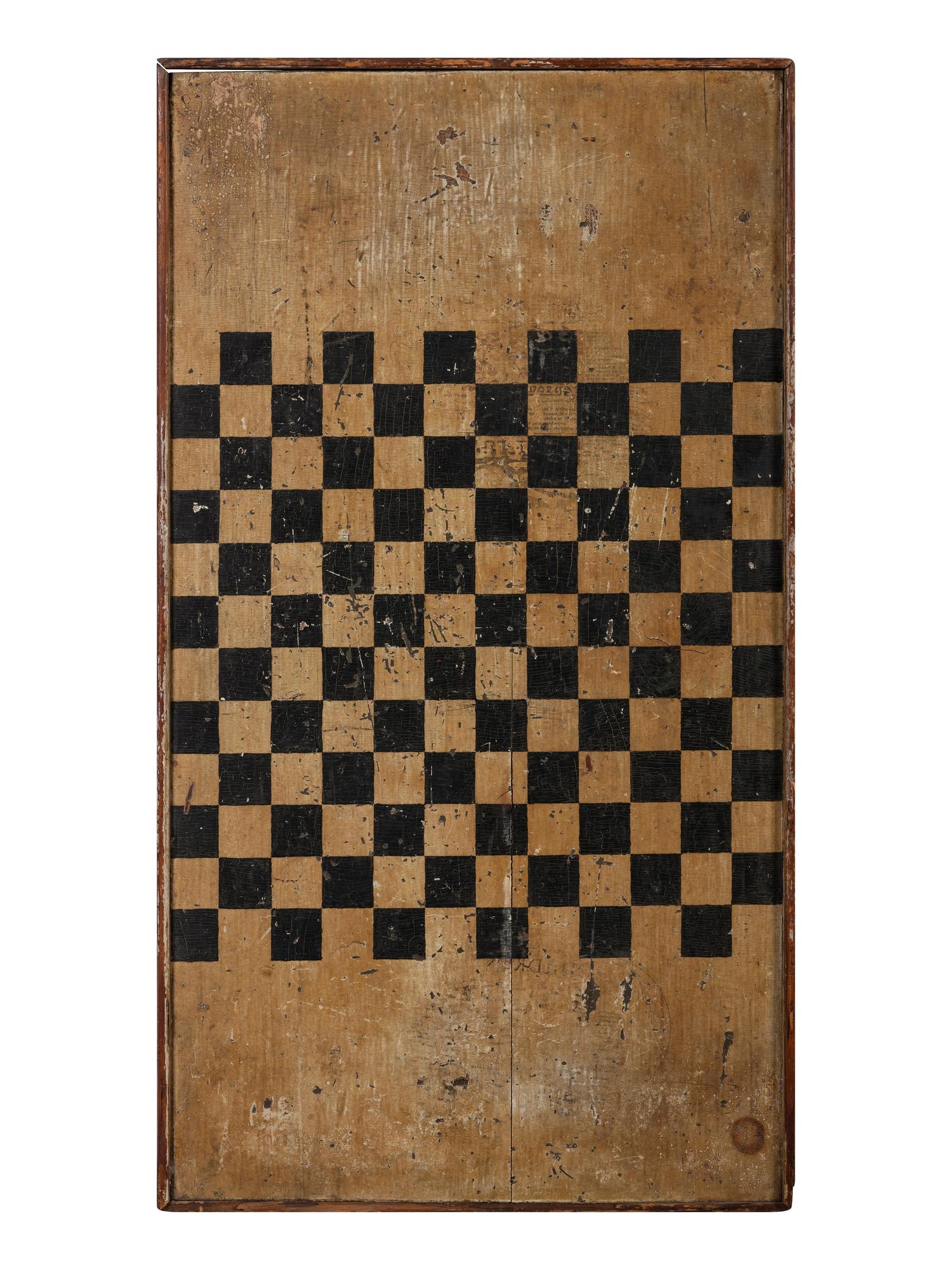 Four Paint Decorated Gameboards