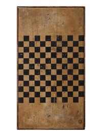 Four Paint Decorated Gameboards