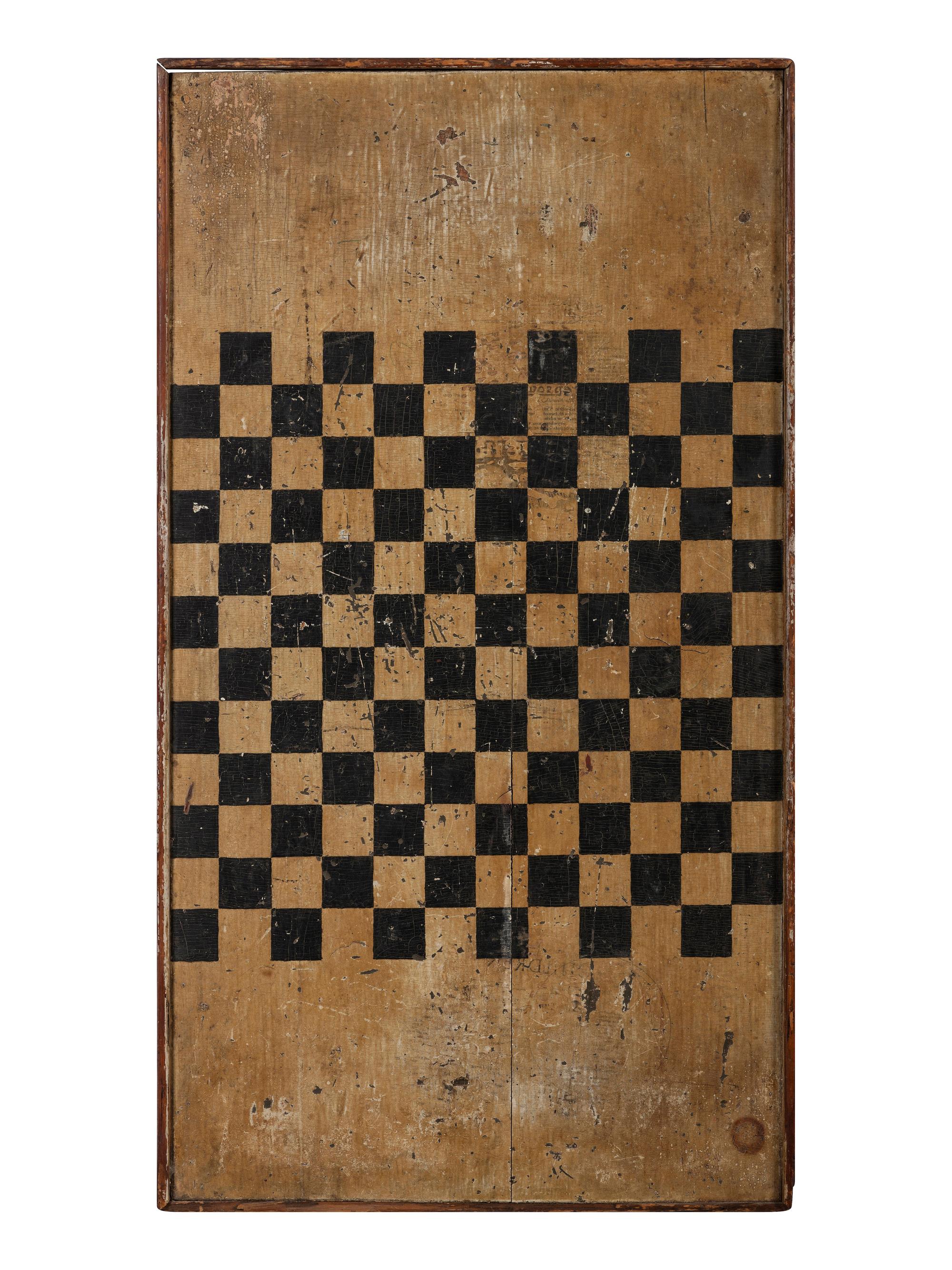 Four Paint Decorated Gameboards