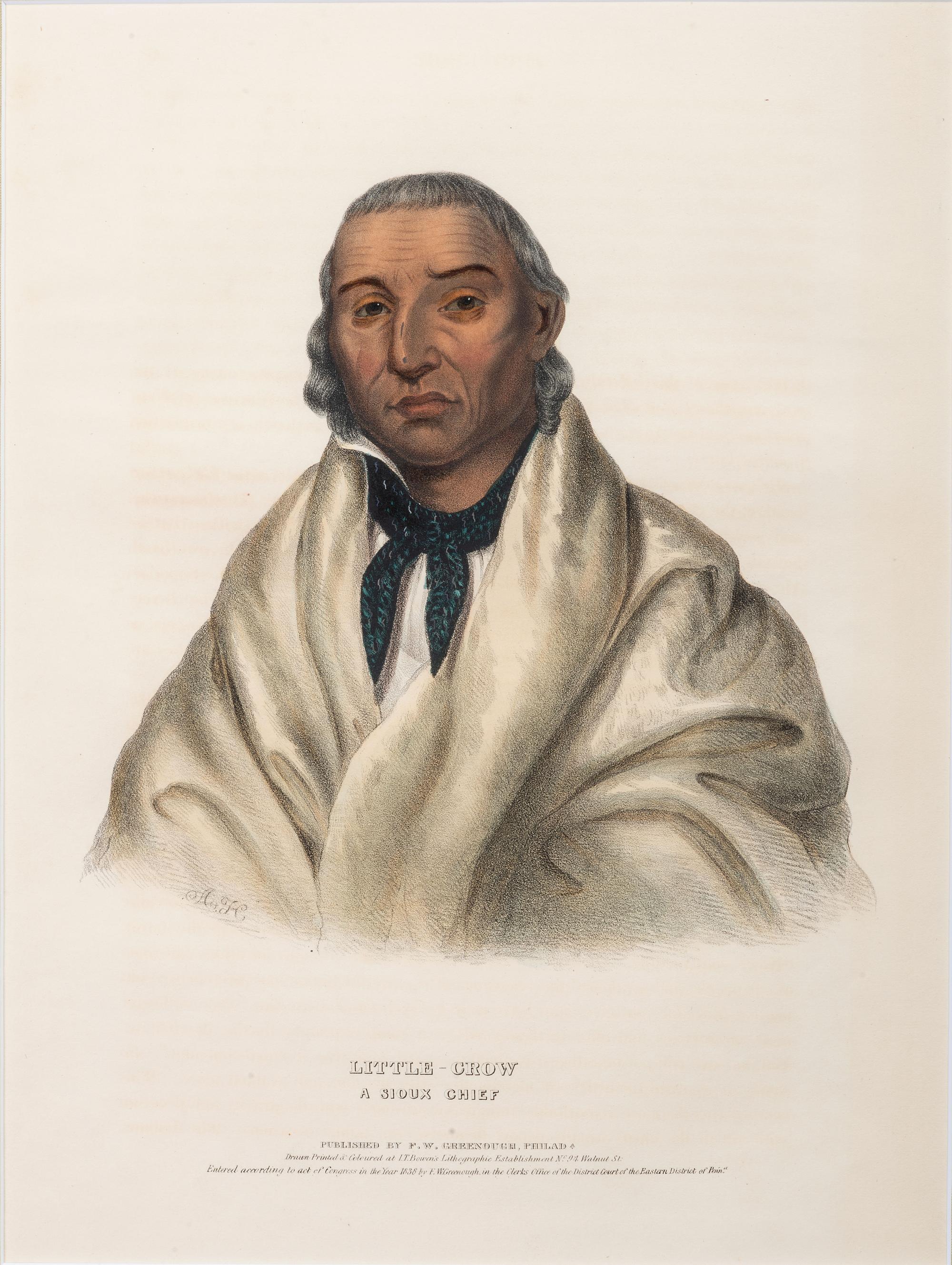 Three McKenney and Hall Hand-Colored Lithographs